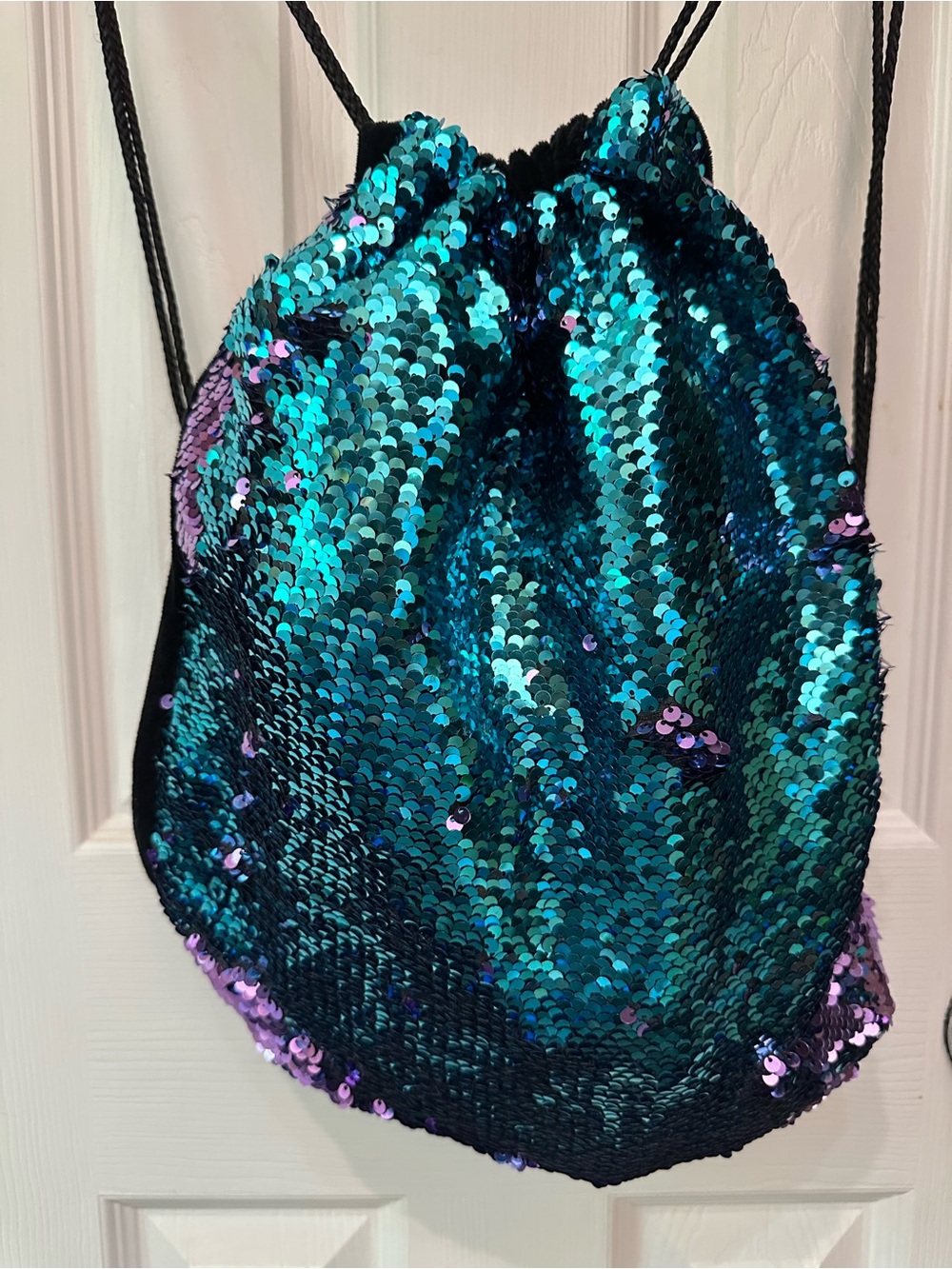 Sequin & Velvet Backpack - Picture 2 of 4